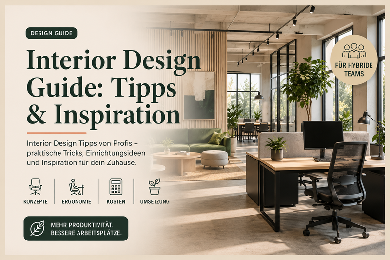 Büro einrichten: Der komplette Guide für modernes Office Design